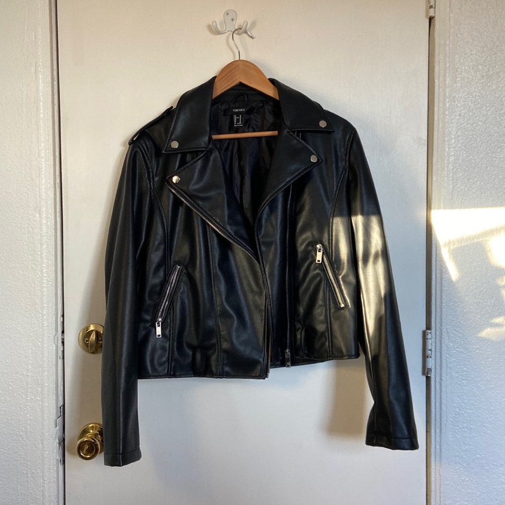 Forever 21 leather jacket